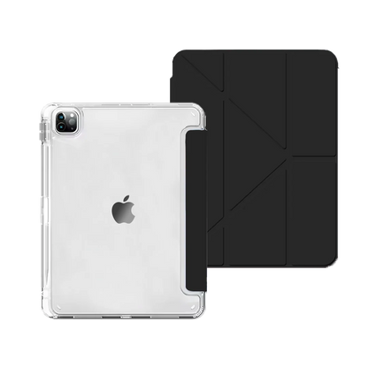 Smart Tri-Fold iPad Case with Clear Back for iPad 10.9 / 11 (A16)