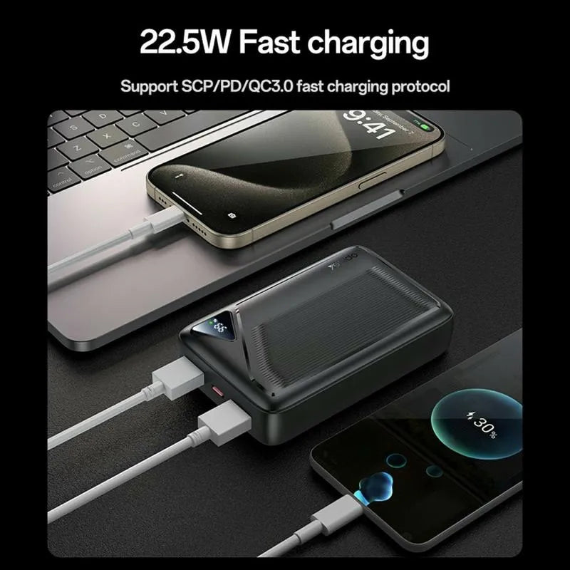 YESIDO YP83 20000mAh Power Bank Digital Display 22.5W Fast Charging