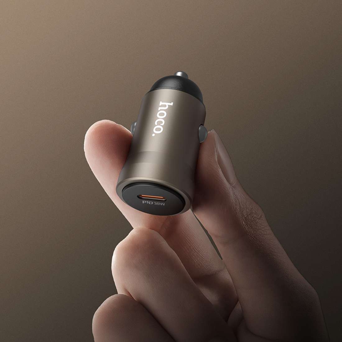 Car Charger with Type-C to Type-C PD 30W Cable HOCO Z62A