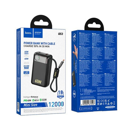 HOCO Q53 portable battery charger packaging design
