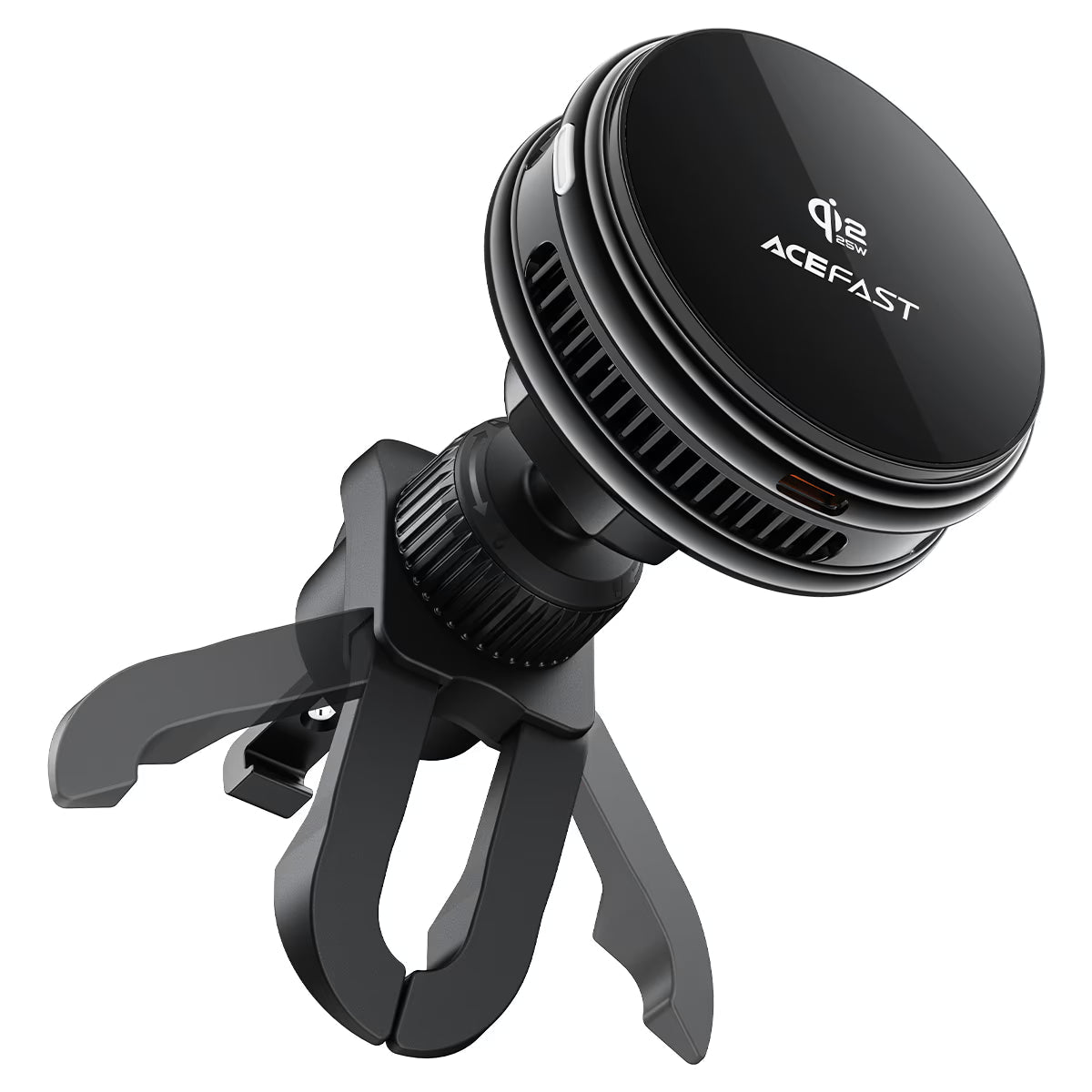 Qi2 25W Wireless Car Charger – Acefast D66 Magnetic Vent Mount