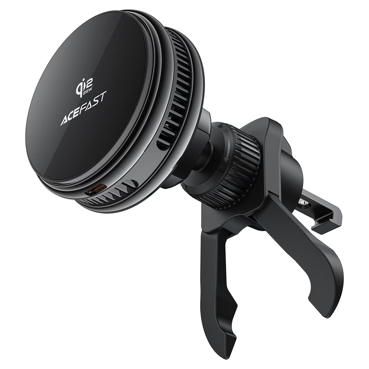 Qi2 25W Wireless Car Charger – Acefast D66 Magnetic Vent Mount