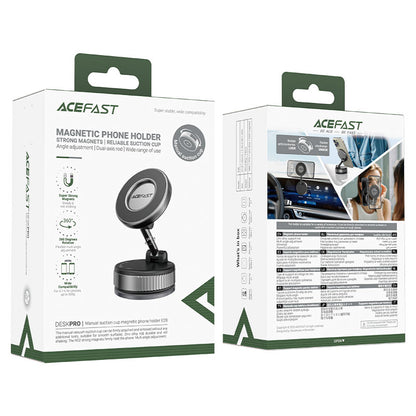 ACEFAST E28 adjustable magnetic phone mount for easy viewing.