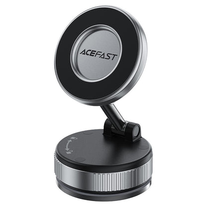 ACEFAST E28 magnetic phone holder mounted on car dashboard.
