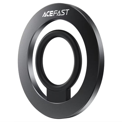 Adjustable magnetic phone stand ring accessory
