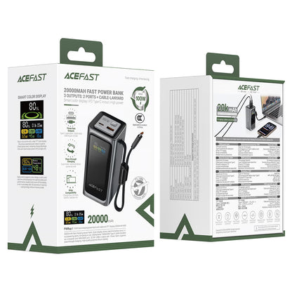 ACEFAST Fast Charge Power Bank M33 PD100W 20000mAh