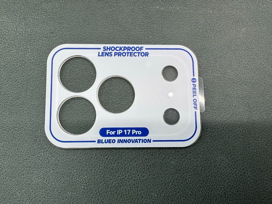 Blueo Invisible Shock-Resistant Lens Protection Film for iPhone 17 Pro/Pro Max