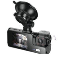 HOCO DI60 3-Channel Car Dash Cam – Front, Interior & Rear, Full HD, Parking Monitor