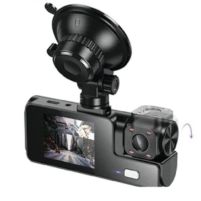 HOCO DI60 3-channel car dash cam