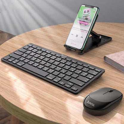 HOCO DI05 portable keyboard and mouse setup