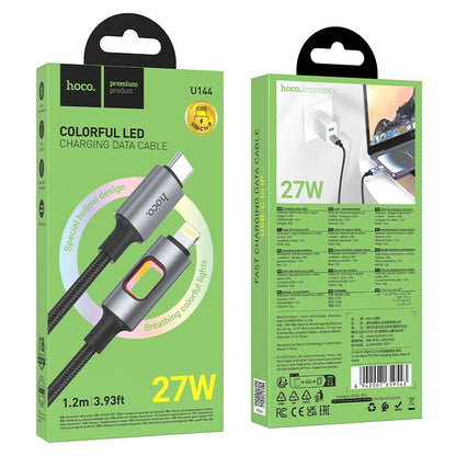 HOCO U144 Type-C to Lightning Charging Cable (1.2M) – Fast Charge