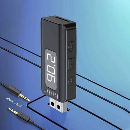 Earldom ET-BR17 Bluetooth Audio Receiver | Wireless AUX Adapter