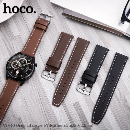Leather strap 22mm HOCO WH10