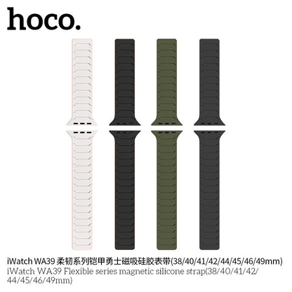 Hoco WA39 Magnetic Silicone Strap for Apple Watch | Flex Series