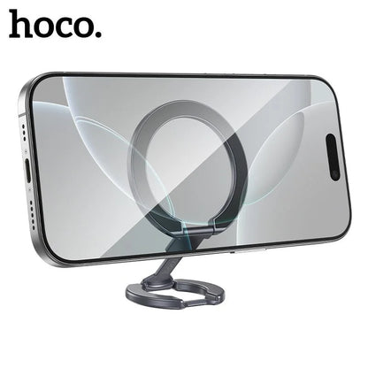 Double ring magnetic phone grip stand HOCO GH9
