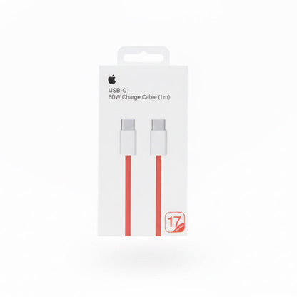 USB-C to USB-C Cable 60W Fast Charging – Orange 1M A Quality