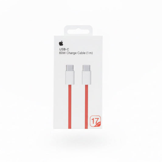 USB-C to USB-C Cable 60W Fast Charging – Orange 1M A Quality