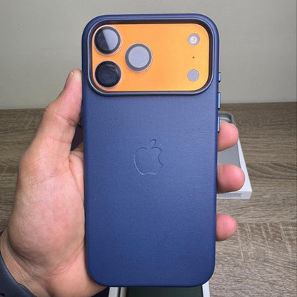 Leather MagSafe Case With Camera Button for iPhone 17 Pro Max