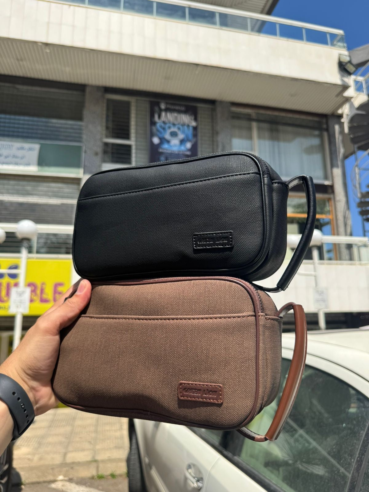 Green Lion Valencia Fingerprint Bag