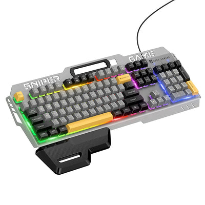 HOCO GM702 wired gaming keyboard with rainbow backlight