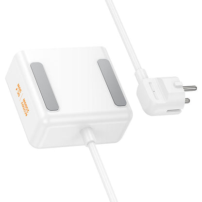 Power Strip PD30W 3 Ports + 2 EU/GER Sockets HOCO AC27