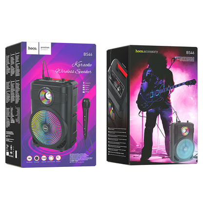 Wireless Outdoor Portable Loudspeaker With Microphone HOCO BS46