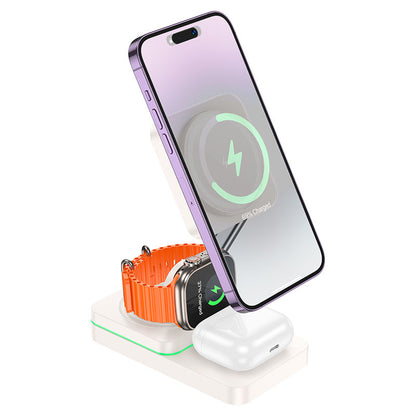 Foldable HOCO wireless charger compact charging station