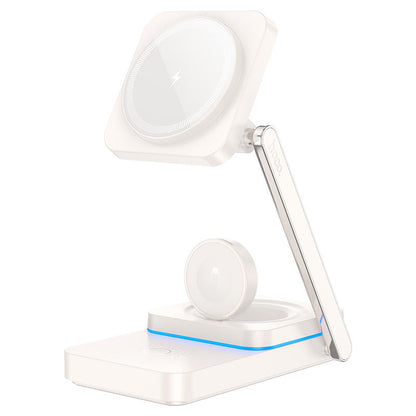 Wireless charger folding 3-in-1 HOCO CQ10