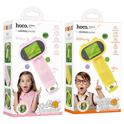 Kids Digital Microscope 500x – HOCO DV206, 16MP, 2" Screen