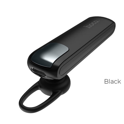 Mono Bluetooth Headset HOCO E37 - 15H Talk Time, Single Ear