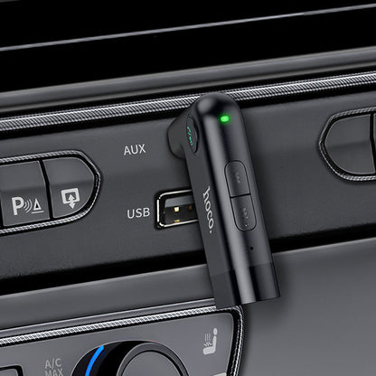 Hoco E53 Car Bluetooth Receiver – Wireless Audio & Hands-Free Calls