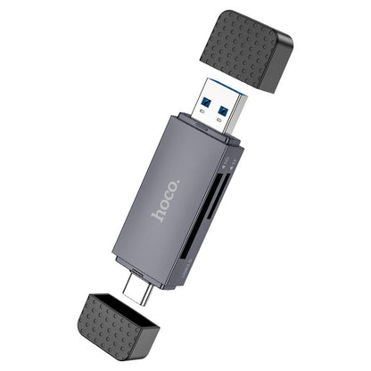 HOCO HB45 Spirit 2-in-1 USB-A and Type-C card reader