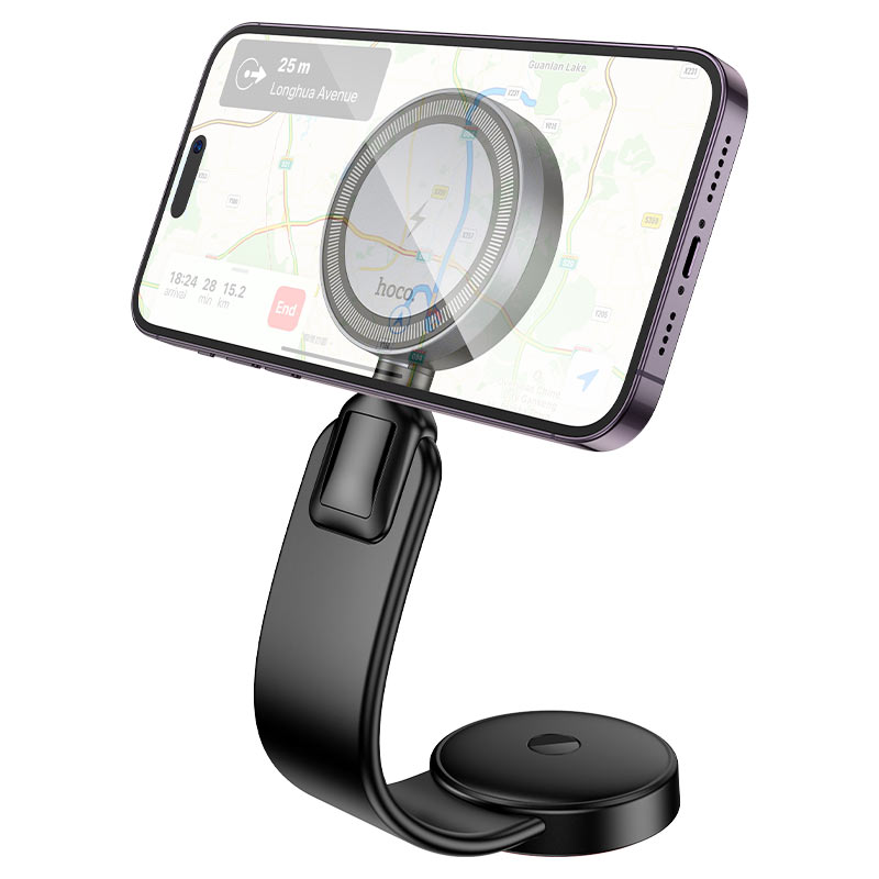 HOCO HW29 15W Magnetic Charger Center Console Car Holder
