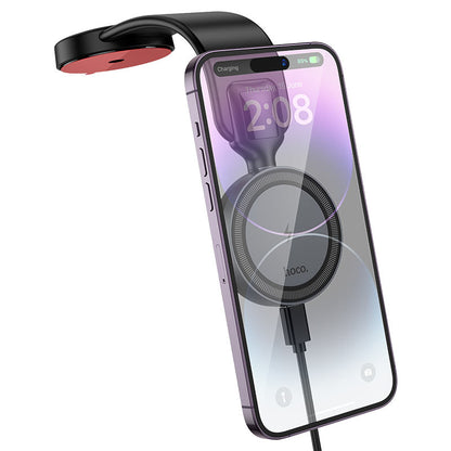 HOCO HW29 15W Magnetic Charger Center Console Car Holder