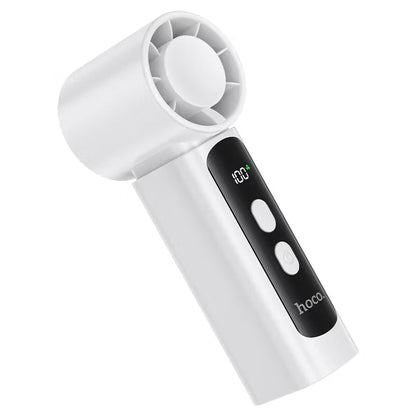 hoco HX601 portable handheld fan white