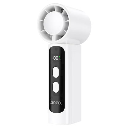 hoco HX601 portable handheld fan white