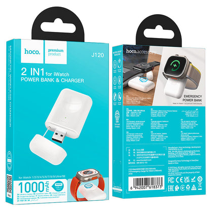 HOCO J120 charging Apple Watch magnetically