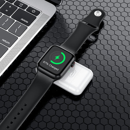 Compact apple watch power bank charger HOCO J120
