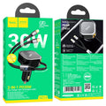HOCO NZ13 PD30W Car Charger with Telescopic Cable (Type-C + Lightning)