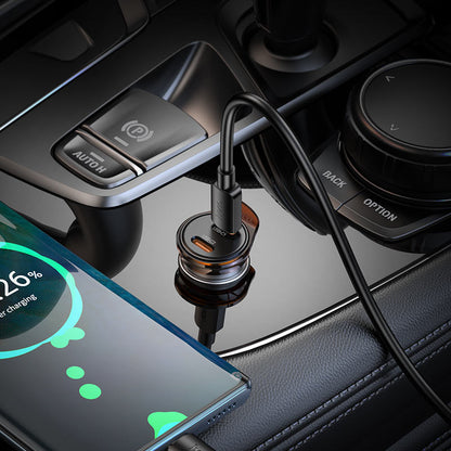 HOCO NZ16B Car Charger Installed in Car Socket