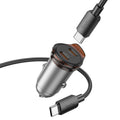 45W Dual USB-C Car Charger with Type-C Cable – HOCO NZ16B