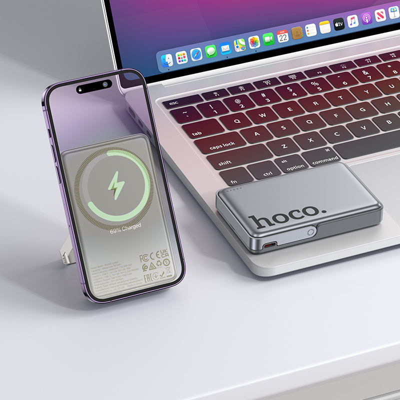 Wireless Power Bank 10000mAh PD20W – HOCO Q36A Sunlight