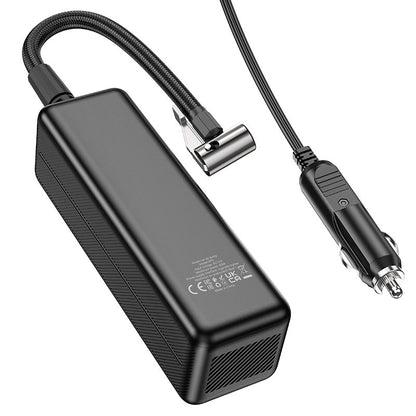 Smart portable air pump with built-in flashlight