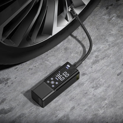 Smart Air Pump 5000mAh – Portable Digital Tire Inflator with LED Display HOCO ZP7