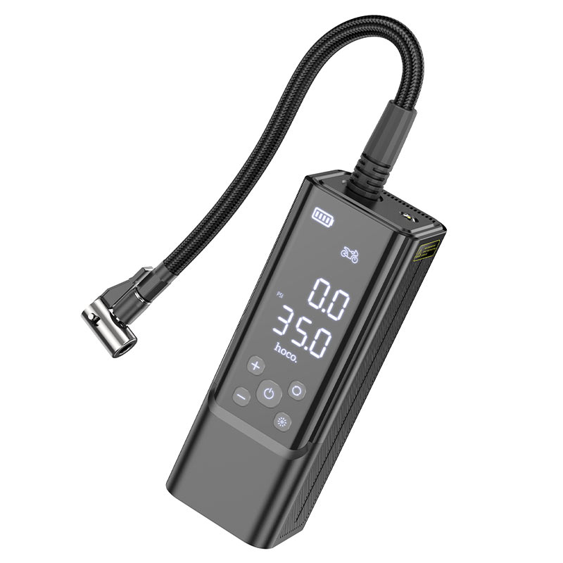 HOCO ZP7 smart air pump portable tire inflator
