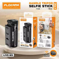 Extendable Grip Tripod Mini Selfie Stick with Remote (11cm–42cm) PLOKAMA LIVE-M5
