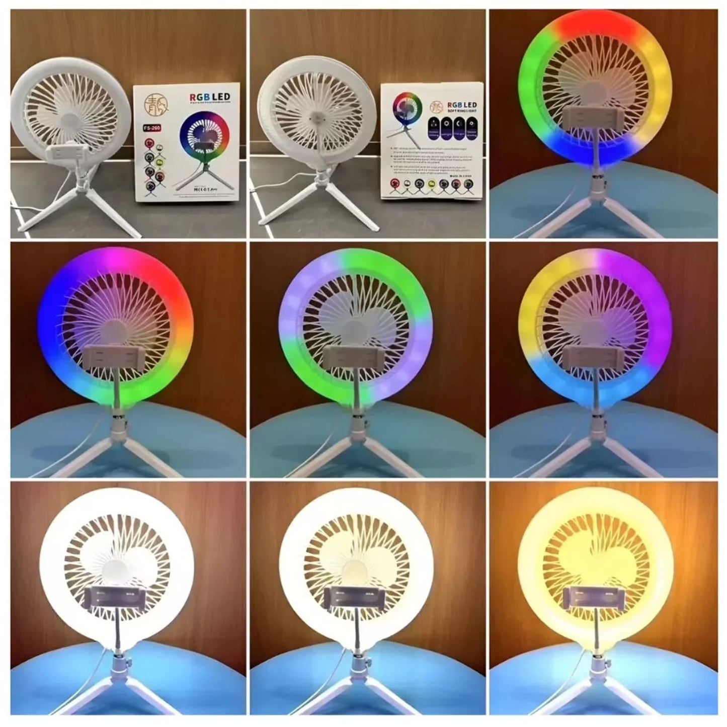 LED RGB FS-260 Light – Adjustable Studio & Mood Lighting