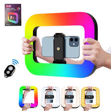 Clip-On RGB Fill Light E-30 for Phone Camera – Selfie & Video Light