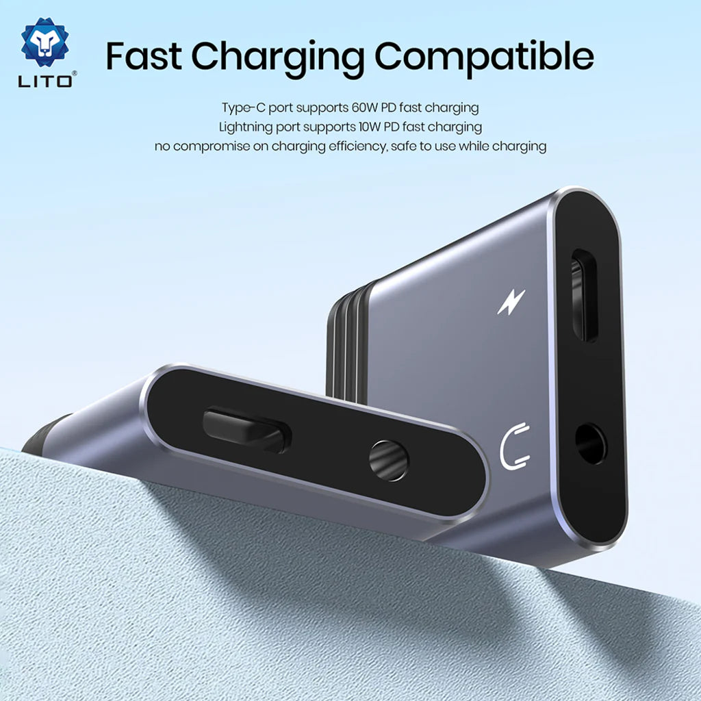 Lightning to 3.5mm Jack Converter – Lightning Audio Adapter