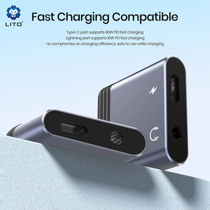 Lightning to 3.5mm Jack Converter – Lightning Audio Adapter